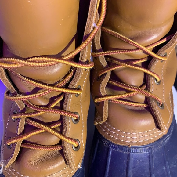 LL Bean boots. Navy size 8 - Picture 5 of 6